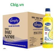 cbig.vn - Dầu đậu nành nguyên chất Simply chai 1 lít