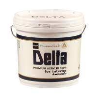 สีน้ำทาภายใน DELTA MATT BASE D ด้าน 1 แกลลอน (3.8 ลิตร)WATER-BASED INTERIOR PAINT DELTA MATT BASE D 1GAL **ทักแชทได้ค่ะ ยินดีบริการ**