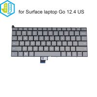 คีย์บอร์ดสำรองภาษาอังกฤษ US สำหรับ Microsoft Surface Laptop Go 1943 12.4คีย์บอร์ดคอมพิวเตอร์ QWERTY แป้นพิมพ์9Z.NJ0PQ.201เพาเวอร์