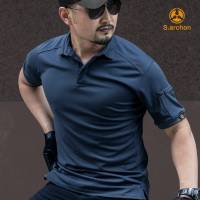 เสื้อ TACTICAL POLO S.Archon เสื้อโปโล เสื้อลำลอง เสื้อยืดคอปก เสื้อคอปก