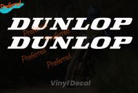 【LZ】❈✉✽  Dunlop pneu Die Cut vinil decalques Yokohama JDM apto para todos os carros Racing Laptop capacete de motocicleta caixa de ferramentas tronco Surf campista 2x