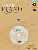 หนังสือเปียโน Adult Piano Adventures All-in-One Book 2 Accomp. CD (Audio &amp; MIDI)