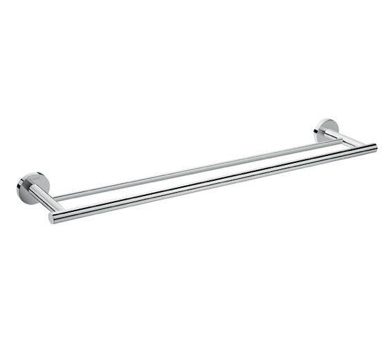 Hansgrohe 41712000 Logis Universal Double bath towel rail 600mm ...