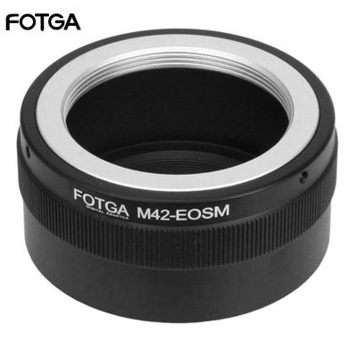 FOTGA M42 Lens Adapter Ring for ​M42 Lens to M M2 M3 EF-M Mirrorless Camera