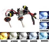 AUTO K ONE หลอดไฟหน้ารถยนต์เฉพาะหลอด XENON HID 1คู่ ขั้ว H11 มีค่าสี 3000K  4300K 5000K 6000K 8000K 10000K 12000K ใช้งานได้กับรถยนต์ทุกรุ่น สินค้าพร้อมส่งในไทย