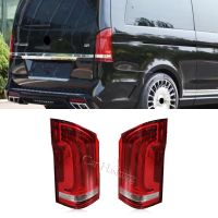 Car Styling Tail Lights For Mercedes Benz Vito W447 V250 V260 2014 2015 2016 2017 2018 2019 2020 LED Tail Lamp Dynamic Signal Food Storage  Dispensers