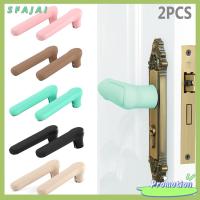 SFAJAI 2PCS Living Room Anti-collision Household Baby Safety Silicone Door Knob Cover Wall Protector Handle Sleeve