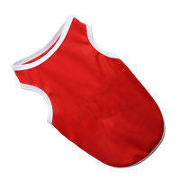 เสื้อสำหรับสัตว์เลี้ยง Soft Breathable Fast Drying Cute Dog Sports Vest Apparel for Puppy Daily Party