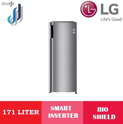 LG 171 Liter Vertical Freezer with Smart Inverter Compressor GN304SLBT