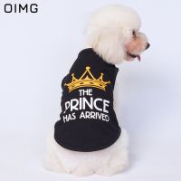 OIMG Prince Princess Dog Shirts Chihuahua Pomeranian Summer Dog Clothes Cat Clothing Love Print T-shirts For Small Dogs Costumes Clothing Shoes Access