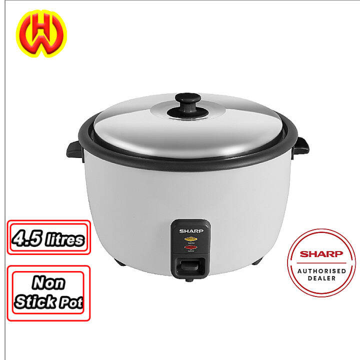 Sharp 4.5L Commercial Rice Cooker Non stick inner pot KSH458CWH/KS