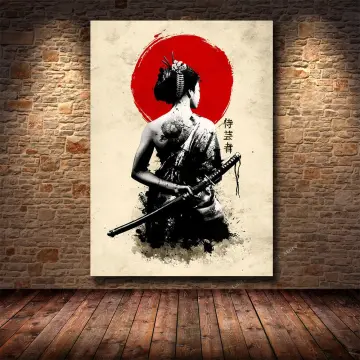 Wall Art Canvas Print Home Decor (20x14 inches)- Illustration Anime Icon  Avatar Person Busine : : Home