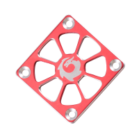 40mm Carbon /Metal Cooling Fan Cover for RC Motor ESC Cooling Fan Protective Guard ,Red