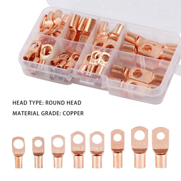 60pcs-sc6-25-series-round-cold-crimp-terminal-connectors-copper-nose-wire-connectors