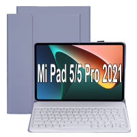 เคสคีย์บอร์ดสำหรับ Xiaomi Mi Pad 5/5 Pro 11นิ้ว2021/แผ่น Xiaomi 6/6 Pro 2023 11นิ้วเคสหนังที่วางอัจฉริยะพร้อมแป้นพิมพ์แบบถอดออกได้สำหรับ Redmi Pad SE 2023 11นิ้วแท็บ Redmi Pad 10.61นิ้ว2022