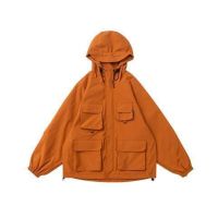 ต้นฉบับ THE NORTH FACE Bionnes new Japanese functional trendy brand outdoor loose hooded casual mens and womens multi-pocket assault jacket