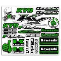 กันน้ำรถจักรยานยนต์คาวาซากิสติ๊กเกอร์โลโก้ D Ecals สำหรับ Kx 85 250 F ข้าม50 1999