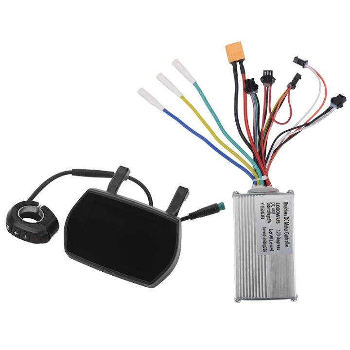 48V 25A 1000W Electric Scooter Controller Kit with Display Scooter