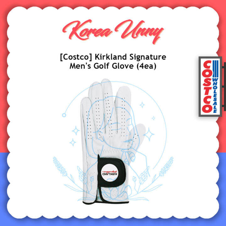 [Costco] Kirkland Signature Men's Golf Glove 4ea Lazada