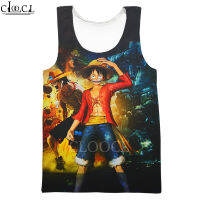 CLOOCL Anime 3D พิมพ์ผู้ชายขายร้อนผู้หญิง Harajuku Vest