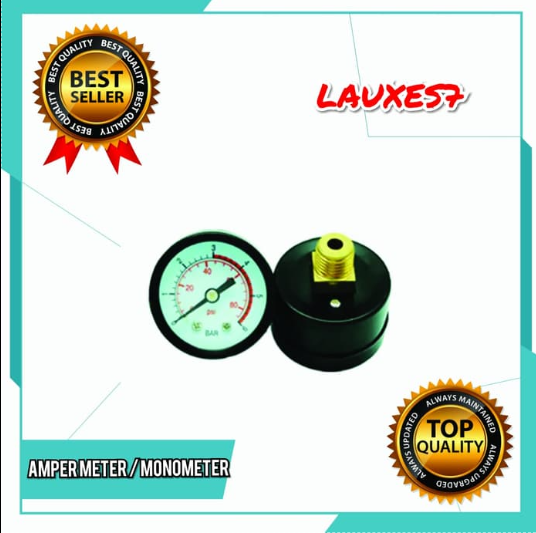 Sanei Monometer (Pressure Gauge) Spare Part Pompa Air 1/4 Lazada