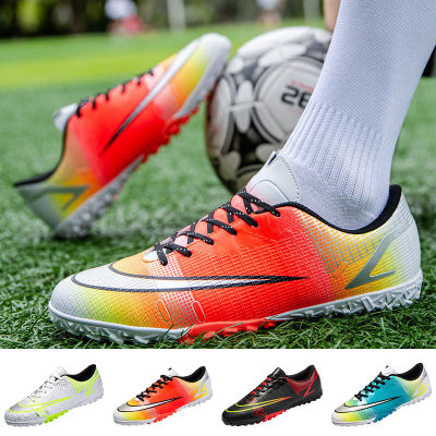 Soccer Shoes Kids Outdoor Comfortable Soccer Cleats Men Football Triners Shoes Lightweight Athletic Sport Training Sneakers