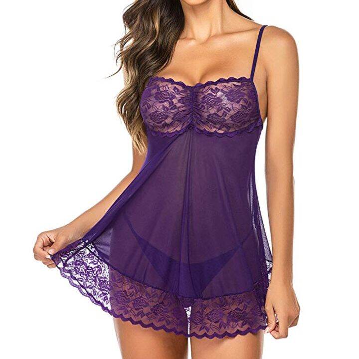 cc-nightie-sleepwear-deep-v-night-sleeping-nightgown-female-transparent-thin-nightdress