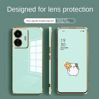 Realme C33 C35 C55หรูหราทำจากซิลิโคนขอบตรงขอบตรงกันกระแทกรวมทุกส่วนของเคสโทรศัพท์นิ่ม