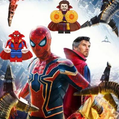 Marvel Doctor Strange Tobey SpiderMan No Way Home Minifigures Peter Parker Building Blocks ของเล่นสำหรับเด็ก