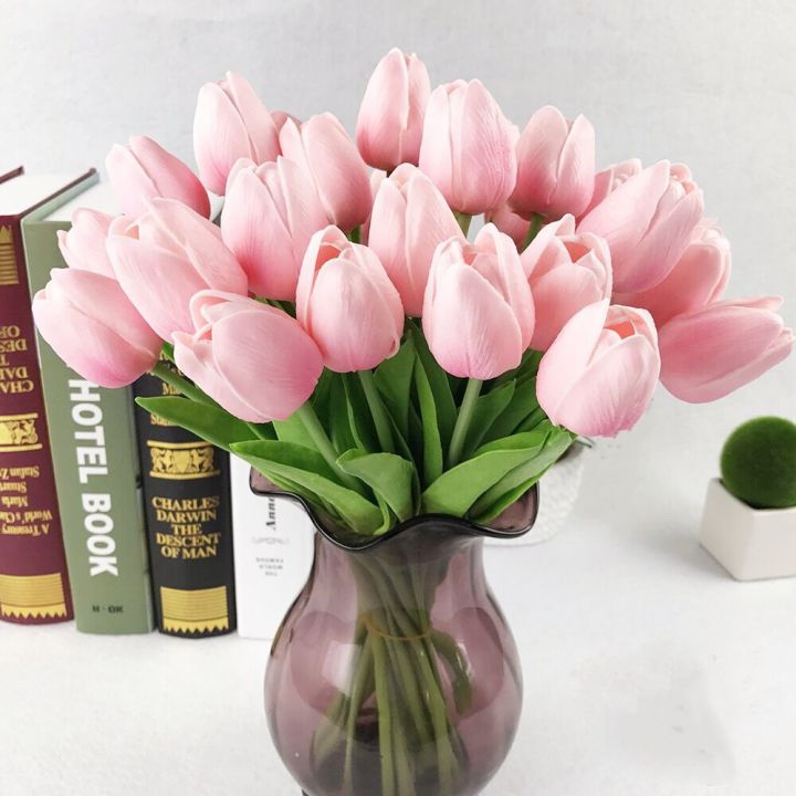 ดอกไม้ปลอม-ดอกทิวลิป-ดอกทิวลิปปลอม-แต่งห้อง-ดอกไม้-พร๊อบถ่ายรูป-ของขวัญ-ดอกไม้ประดิษฐ์-ดอกไม้-ของขวัญวันเกิด