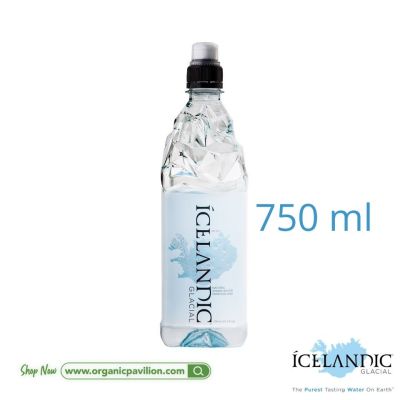Icelandic Glacial น้ำแร่ธรรมชาติไอซ์แลนดิก เกลเซียล Natural Spring Alkaline Mineral Water (750ml)