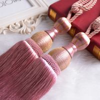 【LZ】 1 Pair Retro Luxury Large Curtain Tie Backs Holdbacks Tassel Curtain Rope Tiebacks Home Curtain Decoration Accessories