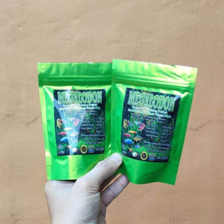 HOT Megalodon Premium Sinking Pellet Food for Guppy Danios Molly