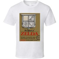 ตำนานแห่งเซลด้าเสื้อยืดผู้ชาย NES Legend Of Zelda T Shirt M White The Legend of Zelda Popular T-shirts  IJQ5