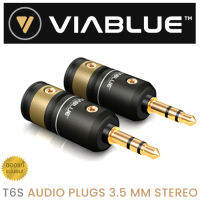 หัว 3.5mm VIABLUE T6S รุ่นใหม่รองรับสายใหญ่ได้ บ่ายาว high-quality ของแท้100% รองรับสาย 4 - 10 mm / ร้าน All Cable