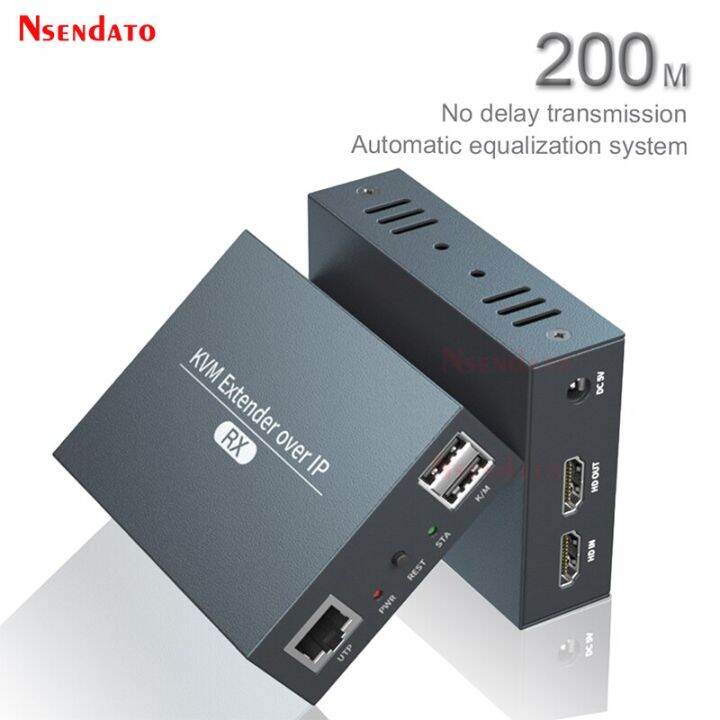 hd-kvm-ตัวขยาย-usb-1080p-200m-ผ่าน-ip-rj45-utp-stp-ethernet-สวิตช์-kvm-hd-ตัวรับสัญญาณเครื่องส่งสัญญาณวิดีโอไร้สาย-cat5-6