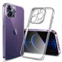 Clear Phone Case For iPhone 14 12 11 13 Pro Max Case Silicone Soft Cover on iPhone 13 Mini X XS Max XR 8 7 14 Plus SE Back Cover