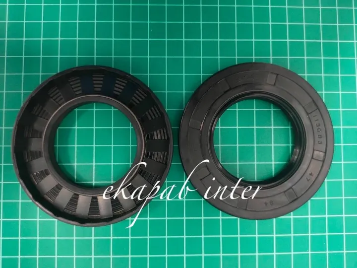 ekapab inter Oil seal ซีลน้ำมันฝาหน้า 47*84*10 /1ชิ้น Lazada.co.th