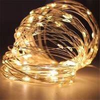 ❖◙✖ 1-10M LED String Lights Copper Wire Fairy Lights Christmas Garland Night Light For Room Bedroom Wedding Party Decoration Lamp