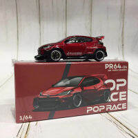 Pop Race 1:64 Model Car GR Pandem Rocket Bunny-Metal Red