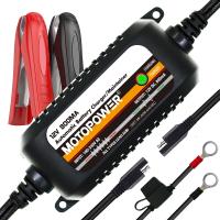 MOTOPOWER MP00205C Fully Automatic Car Battery Charger Maintainer 12V 800mA Smart Fast Power Charging For Car Motorcycle Car Chargers