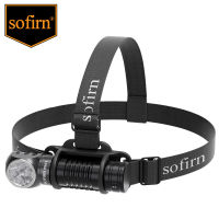 Sofirn ไฟหน้า HS41 4000lm 21700 USB C ชาร์จได้พร้อมไฟฉายแบตสำรอง SST20แสดงไฟฉาย LED