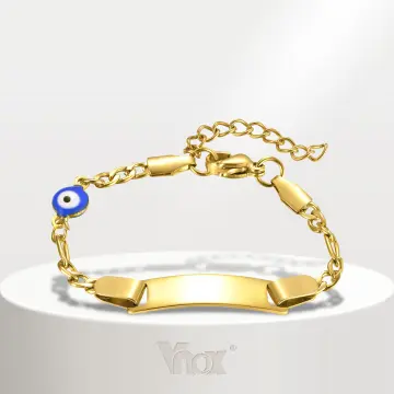 Golden Colourful Charm Infant Bracelet – GIVA Jewellery