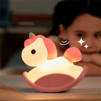 Night Light Item Creative Gift Breastfeeding Night Light Unicorn Night Light Silicone Lamp Trojan Night Light