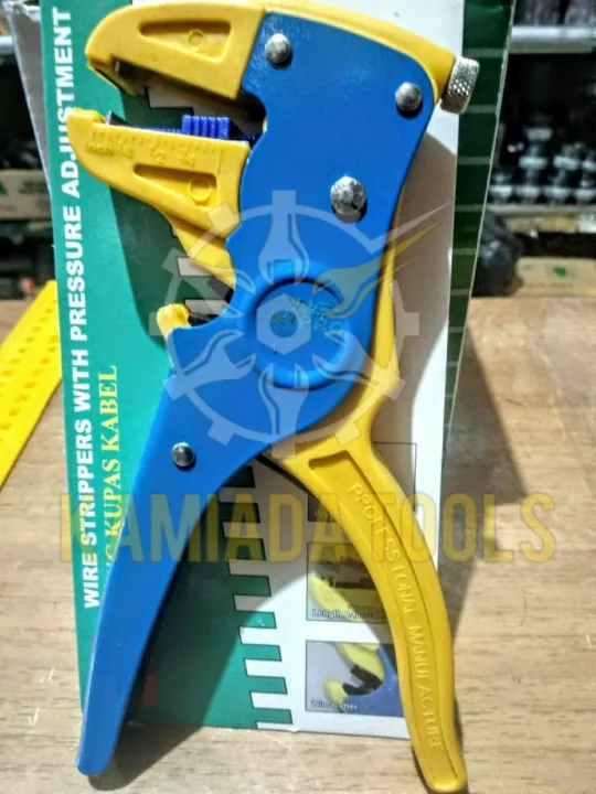 Tang Kupas Kabel Wipro Wire Stripper Wipro Tang Kupas Dan Potong Kabel Wipro Lazada