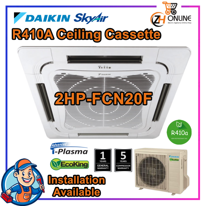 daikin r410a ceiling cassette