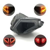 Seepeda มอเตอร์ LED Lampu Belakang Peda Motor DUCATI 848 2008-1098 1198 2007-13 Rem Mengubah Sinyal Terasi Belakang