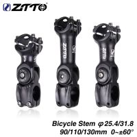 ZTTO Bicycle Parts MTB Road City Bike Bicycle Adjustable Stem 31.8Mm 25.4Mm 60 Riser 90 110 130Mm Fiting For XC