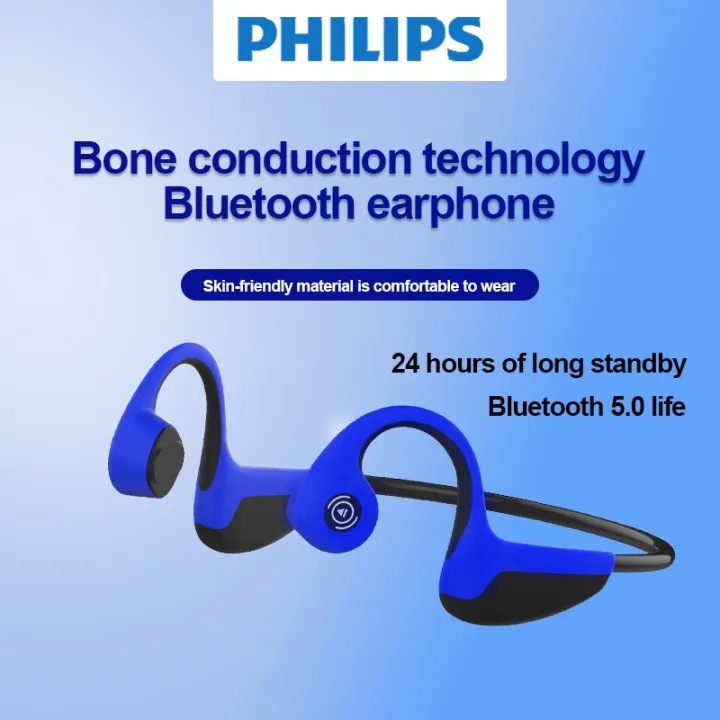 original Philips Bone conduction 5.0 Wireless Headphone Bluetooth
