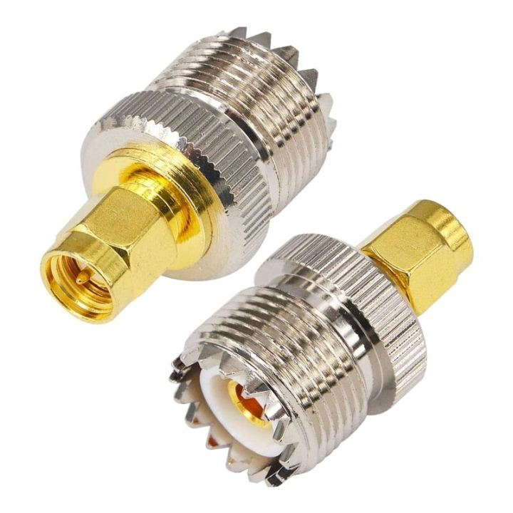 uhf-female-so239-to-sma-male-plug-straight-rf-coax-cable-adapter-connector-electrical-connectors